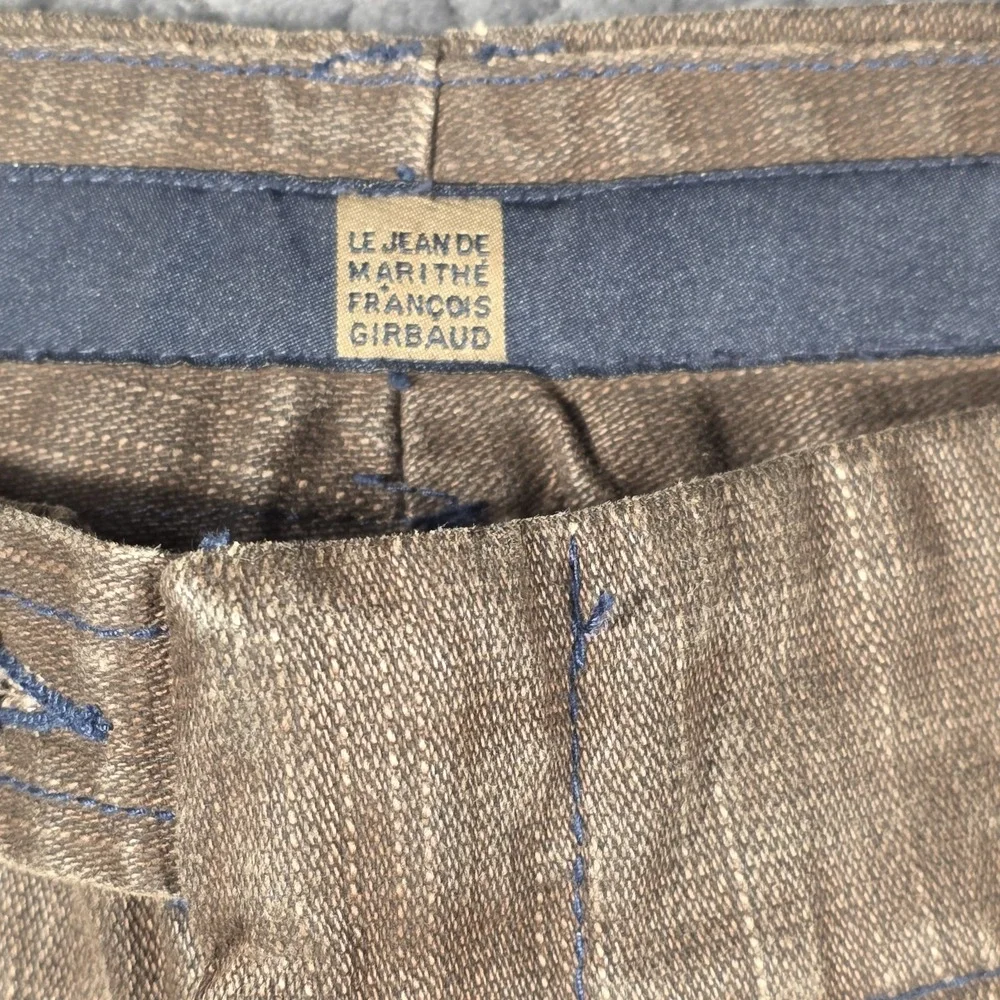 Vintage Y2K Marithe Francois Girbaud Shuttle Tape Cargo Pants Mens 36x34 Brown
